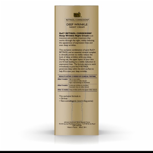 RoC Retinol Correxion Deep Wrinkle Night Cream Perspective: back