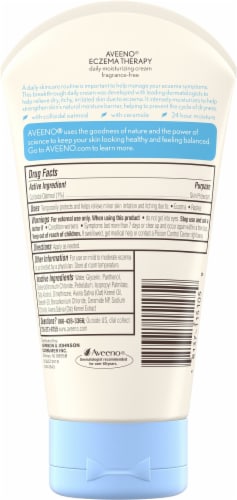 Aveeno® Eczema Therapy Daily Moisturizing Cream Perspective: back