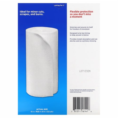Band-Aid® Large Rolled Gauze Value Pack Perspective: back