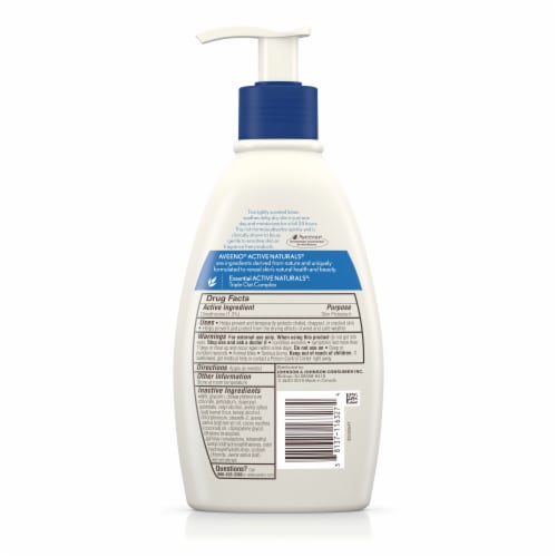 Aveeno Skin Relief Gentle Scent Nourishing Coconut For Extra Dry Skin Lotion Perspective: back