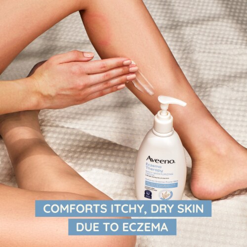 Aveeno Eczema Therapy Nighttime Itch Relief Balm Perspective: back