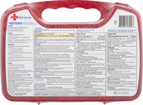 Johnson & Johnson First Aid Kit, 1 ct - Kroger Johnson & Johnson First Aid Kit, 1 ct - Kroger