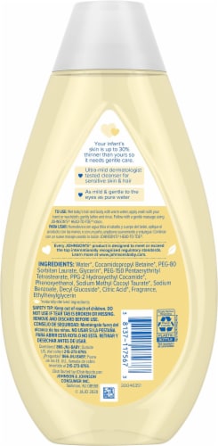 Johnson's® Newborn Head-To-Toe Wash & Shampoo Perspective: back