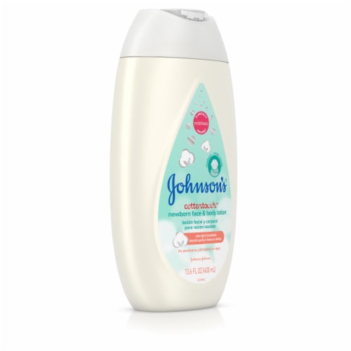 Johnson's® CottonTouch™ Newborn Baby Face & Body Lotion Perspective: back