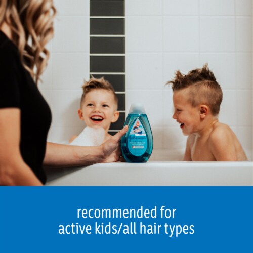 Johnson's Clean & Fresh Shampoo & Body Wash Perspective: back