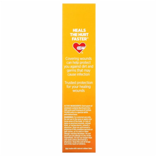 Band-Aid Infection Defense Large Adhesive Cover with Neosporin Perspective: back