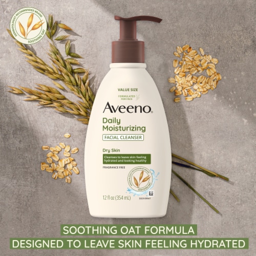 Aveeno Daily Moisturizing Face Cream For Dry Skin, Non-Gmo Oat