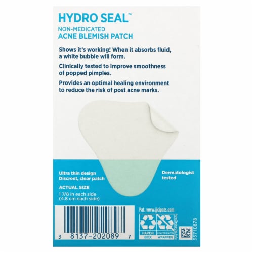Band Aid Hydro Seal Non-Medicated Acne Blemish Patch - 7 Patches Perspective: back