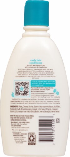 Aveeno® Kids Curly Hair Conditioner Perspective: back