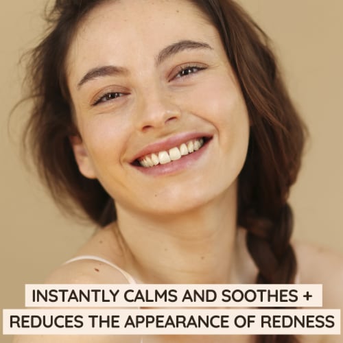 Aveeno Calm + Restore Redness Relief Cream Fragrance-Free for Sensitive Skin Perspective: back