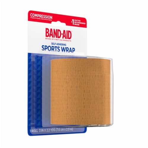 Band-Aid Brand First Aid Self-Adhering Sports Wrap Perspective: back