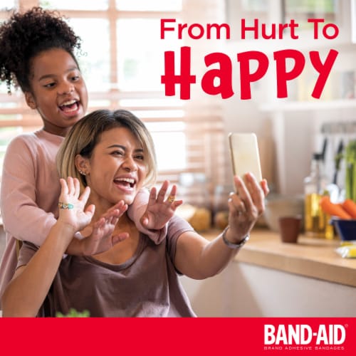 Band-Aid Brand Bandages For Kids, Encanto Characters, Assorted Perspective: back