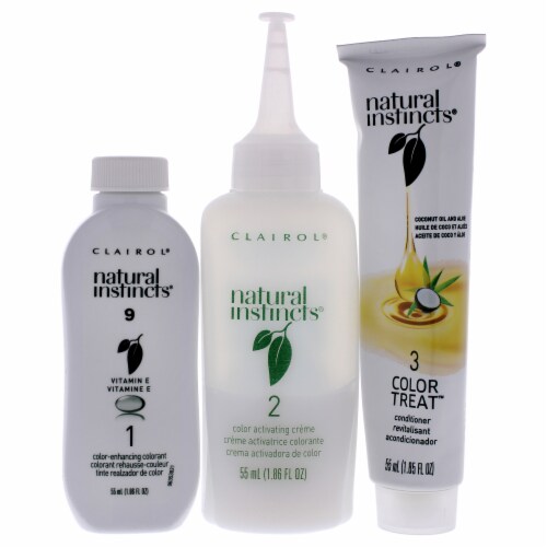 Natural Instincts Haircolor - 9 Light Blonde Perspective: back