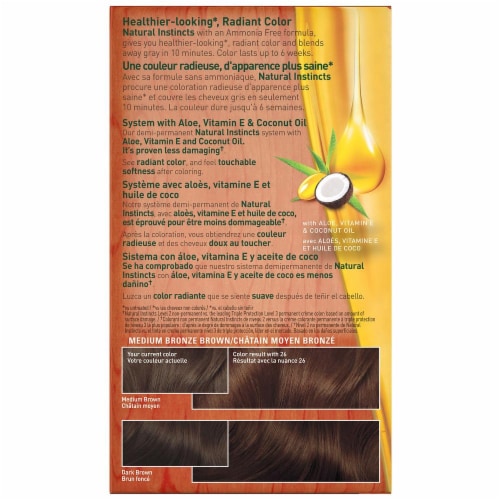 Clairol Natural Instincts Hot Cocoa 26 Hair Color Perspective: back