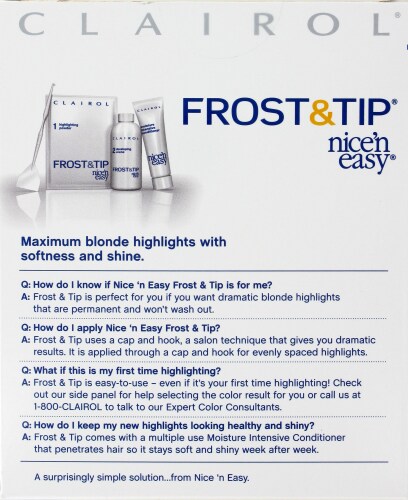 Clairol Nice 'n Easy Frost & Tip Hair Color Perspective: back