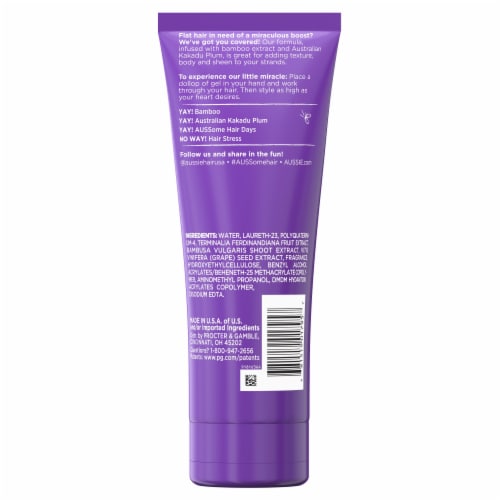 Aussie Headstrong Volume Maximum Hold Hair Gel Perspective: back