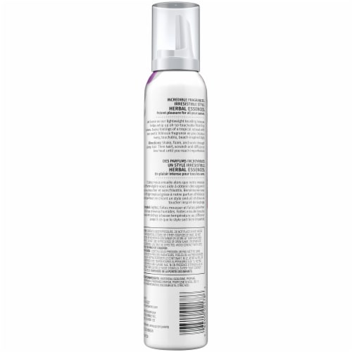 Herbal Essences Tousle Me Softly Tousling Mousse with Hibiscus Essences Perspective: back