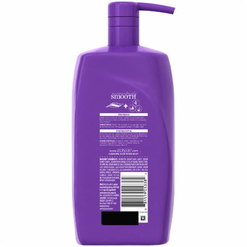 Aussie Miracuolously Smooth Shampoo Perspective: back