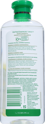 Herbal Essences Naked Shine Shampoo Perspective: back