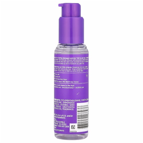 For Dry Hair - Aussie Miracle Moist Intense Hydration Oil with Jojoba Oil 3.2 fl oz Perspective: back