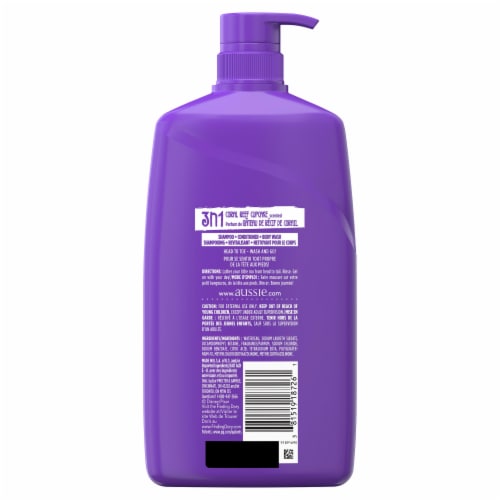 Aussie Kids 3-In-1 Coral Reef Cupcake Scented Shampoo Conditioner & Body Wash Perspective: back