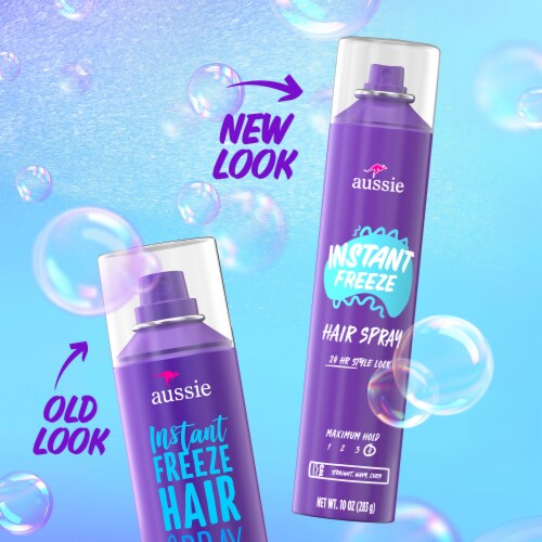  Aussie Instant Freeze Hair Spray Non-Aerosol Maximum Hold 8.5  oz (Pack of 3) : Hair Shampoos : Beauty & Personal Care