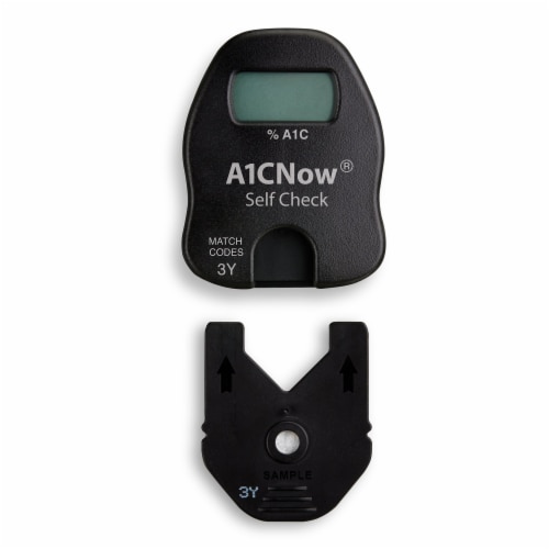 A1C Now Self Check 4 Test Kit Perspective: back