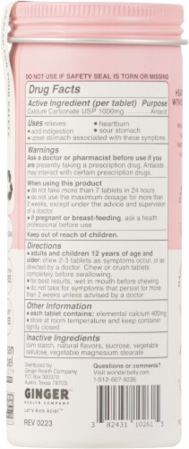 Wonderbelly™ Strawberry Milkshake Antacids Perspective: back