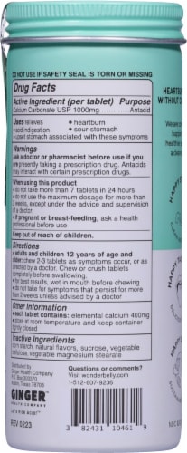 Wonderbelly™ Maximum Strength Watermelon Mint Antacids Perspective: back