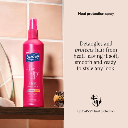 Suave® Heat Protection Spray Perspective: back