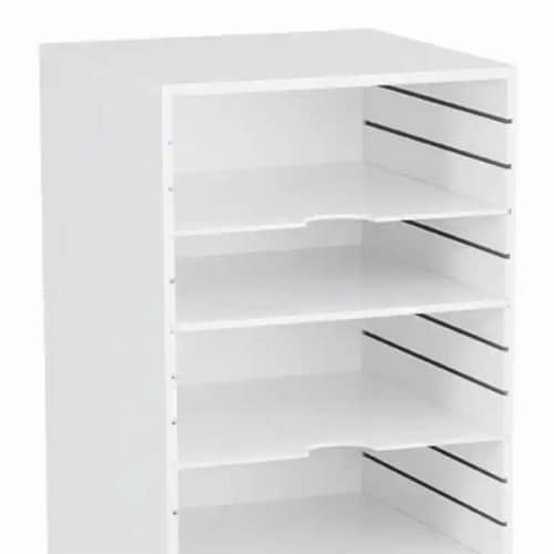 Simply Tidy Modular Mobile Panel Tower for Home and Office Organization,  White, 1 Piece - Kroger