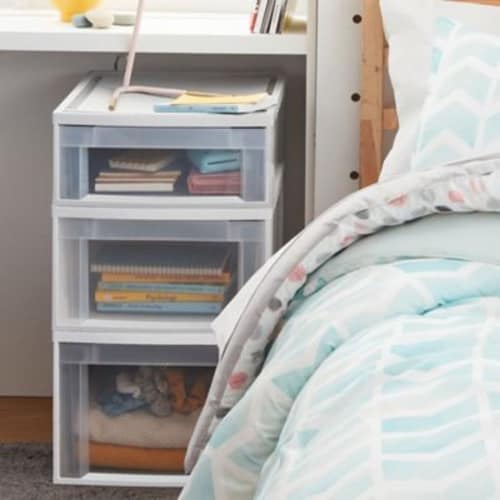 Simply Essential™ Small Stacking Drawer in White, S Fred Meyer