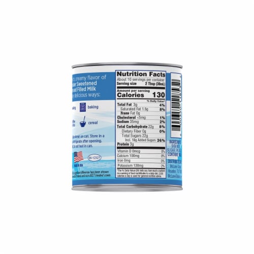 MC Trader Sweetened Condensed Filled Milk Perspective: back