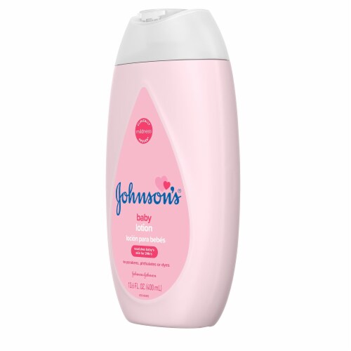 Johnson's Baby Lotion 13.6 fl oz (Pack of 12) Perspective: back