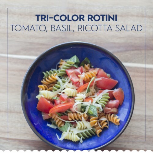 Barilla Tri-Color Rotini Pasta 12 Oz. (Pack of 4) Perspective: back