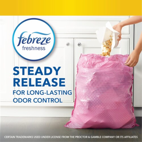 Glad ForceFlex MaxStrength 13 Gal. Cherry Blossom Scent Pink