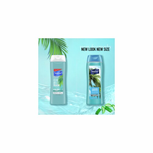 Suave Essentials Ocean Breeze Refreshing Body Wash 18 fl oz (Pack of 5) Perspective: back