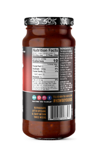 505 Southwestern® Medium Thick 'N Chunky Salsa Perspective: back