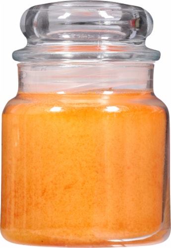 Village Candle Orange Cinnamon Jar Candle Perspective: back