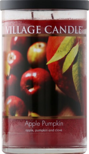Village Candle Apple Pumpkin Candle Perspective: back