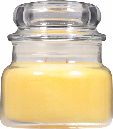 Village Candle® Fresh Lemon Jar Candle Perspective: back