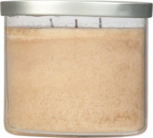Village Candle® Gentlemen's Collection Bergamot & Amber Candle Perspective: back