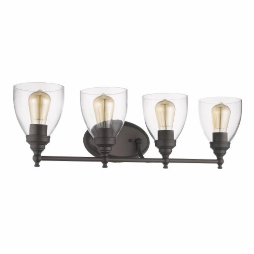 Chloe Lighting CH2S004RB30-BL4 Elissa Transitional 4 Light Rubbed Bronze Bath Vanity Light Cl Perspective: back