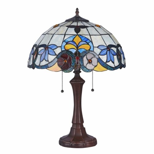 CHLOE Lighting ADELE Tiffany style 2 Light VictorianTable Lamp 16