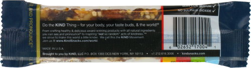 KIND Fruit & Nut Delight Bar Perspective: back