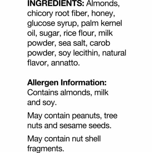 KIND Caramel Almond and Sea Salt Nut Bars Perspective: back