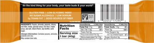 KIND® Maple Glazed Pecan & Sea Salt Nut Bars Perspective: back