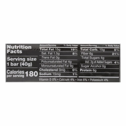 KIND® Madagascar Vanilla Almond Bar Perspective: back