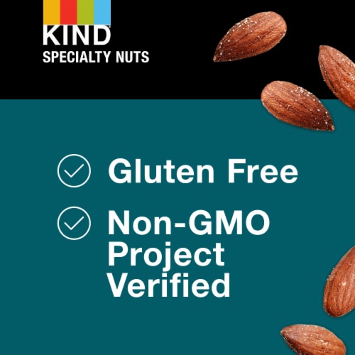 KIND Roasted & Salted Almonds Perspective: back