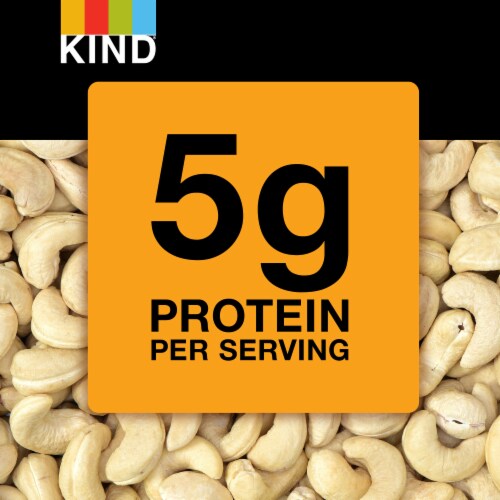 KIND Raw Cashews Perspective: back